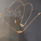??MIRA?¡¥FORCE 10 DIAMOND PINK GOLD NECKLACE MINI MODEL