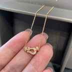 ??MIRA?¡¥FORCE 10 DIAMOND PINK GOLD NECKLACE MINI MODEL