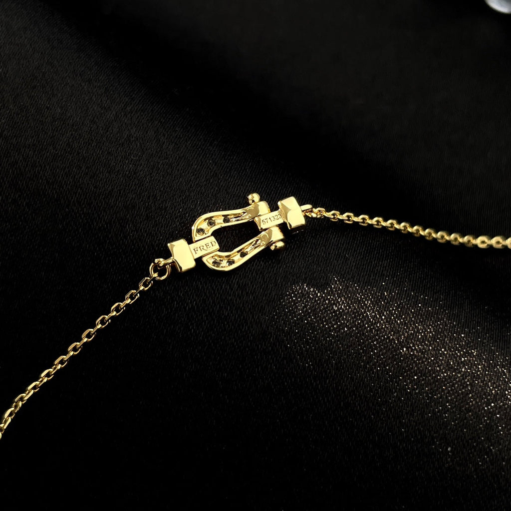 ??MIRA?¡¥FORCE 10 FULL DIAMOND BUCKLE CHAIN LINK MINI MODEL