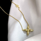 ??MIRA?¡¥LOUISETTE GOLD NECKLACE