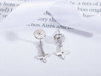 ??MIRA?¡¥VIDYLLE SILVER DIAMOND MINI DROP EARRINGS