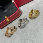 ??MIRA?¡¥LOVE 5.5MM DIAMOND PAVED EARRINGS