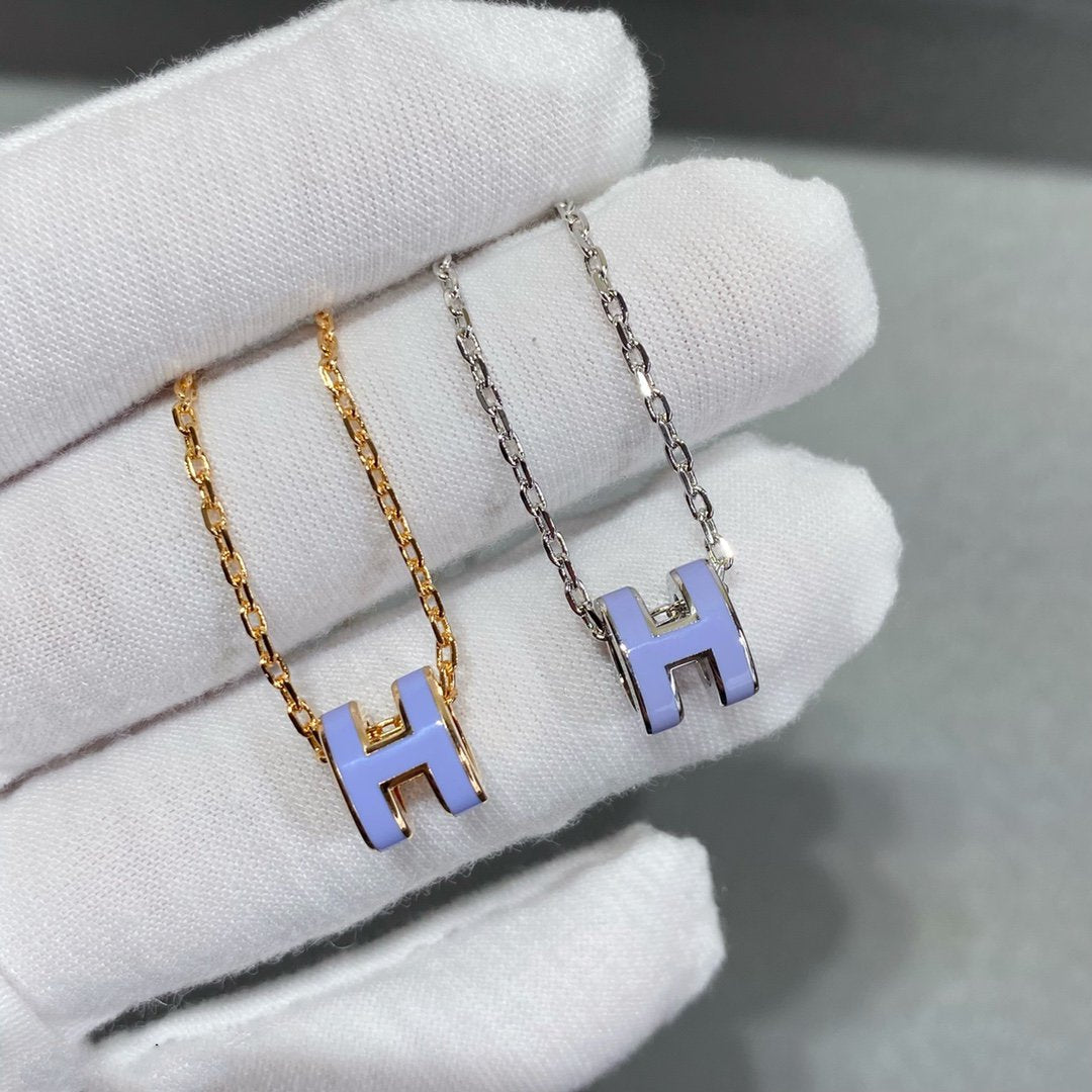 ??MIRA?¡¥MINI POP H NECKLACE
