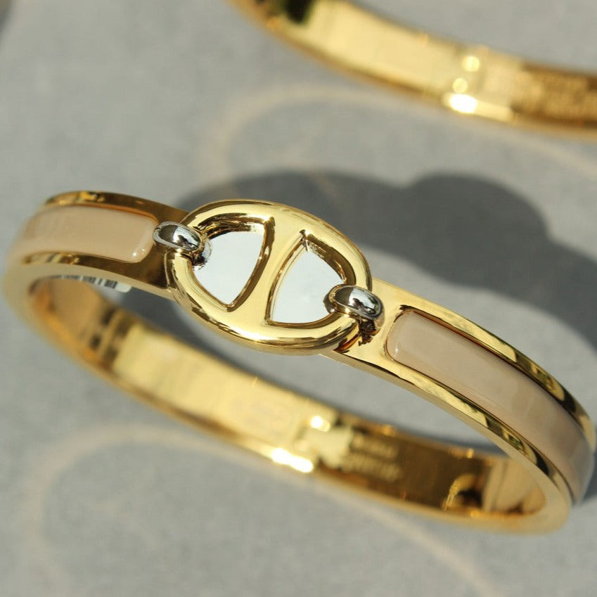 ??MIRA?¡¥CLIC CHAINE GOLD BRACELET