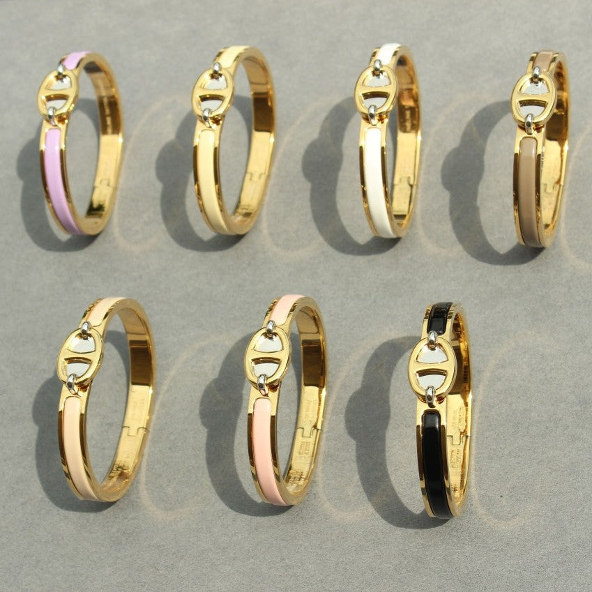 ??MIRA?¡¥CLIC CHAINE GOLD BRACELET