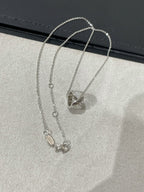 ??MIRA?¡¥LIENS EVIDENCE DIAMOND PAVED NECKLACE