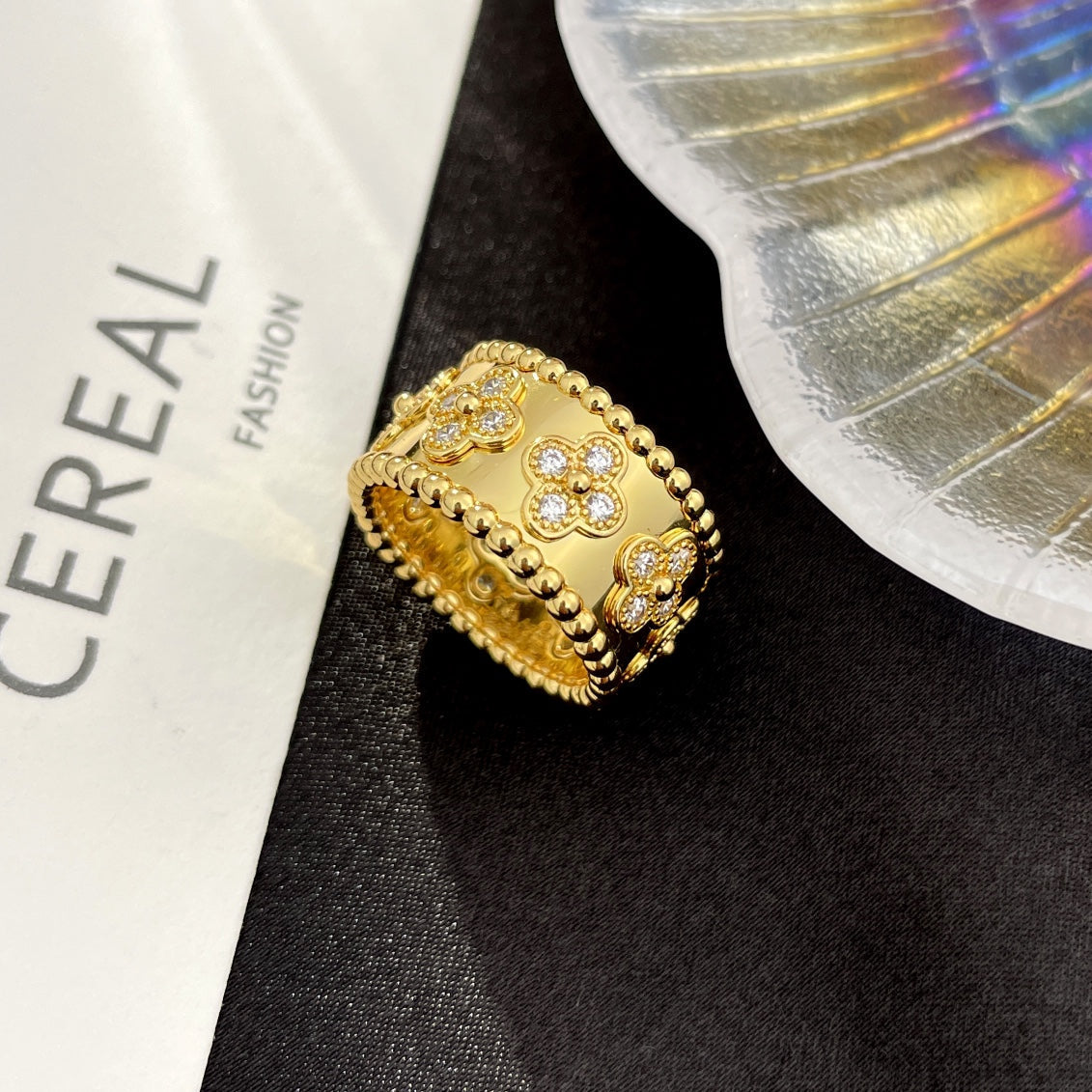 ??MIRA?¡¥PERLEE DIAMOND LARGE RING