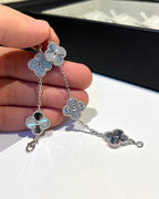 [MIRA]New  CLOVER 5 MOTIF LASER BRACELET COLLECTION