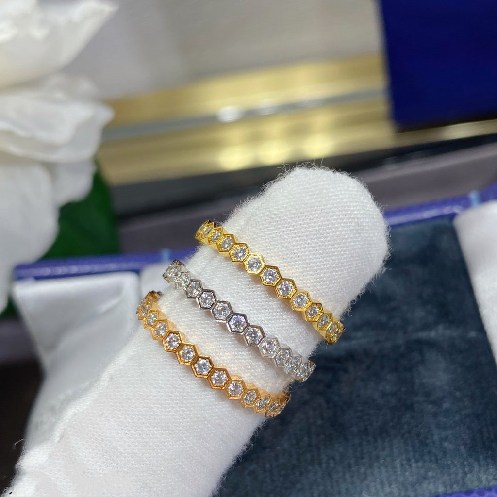 ??MIRA?¡¥BEE LOVE DIAMOND PAVED SMALL RING