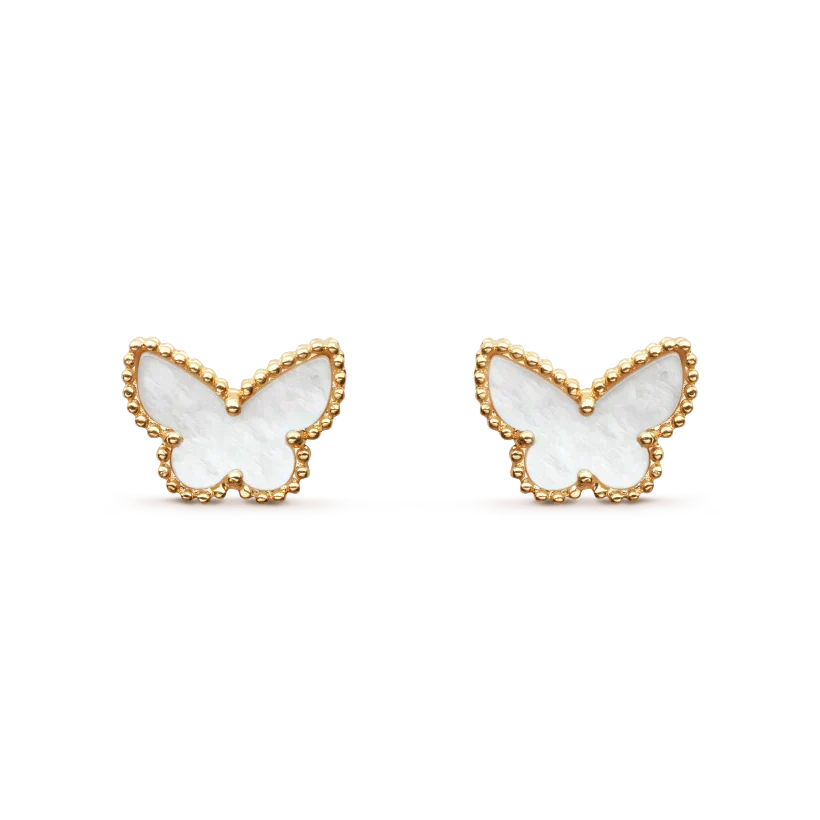 ??MIRA?¡¥SWEET BUTTERFLY MOP EARSTUDS