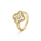 ??MIRA?¡¥CLOVER DIAMOND RING