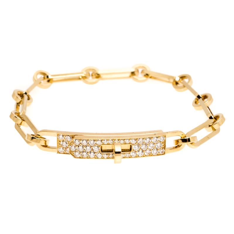 ??MIRA?¡¥CHAINE BRACELET SMALL MODEL DIAMOND