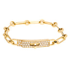 ??MIRA?¡¥CHAINE BRACELET SMALL MODEL DIAMOND