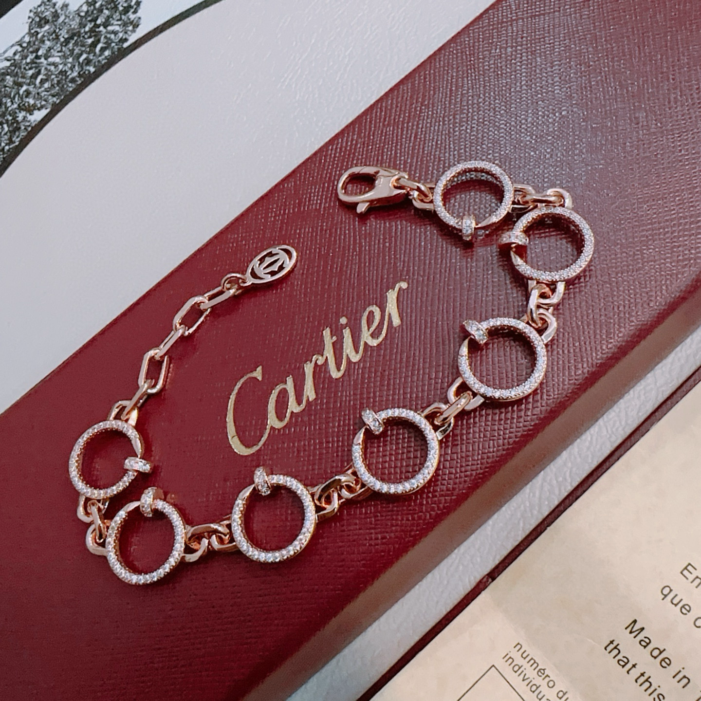 ??MIRA?¡¥LOVE&JUSTE BRACELET DIAMONDS