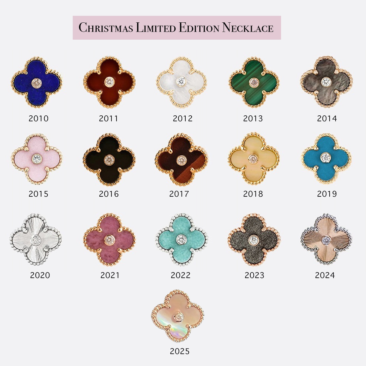 ??MIRA?¡¥CHRISTMAS LIMITED EDITION NECKLACE COLLECTION