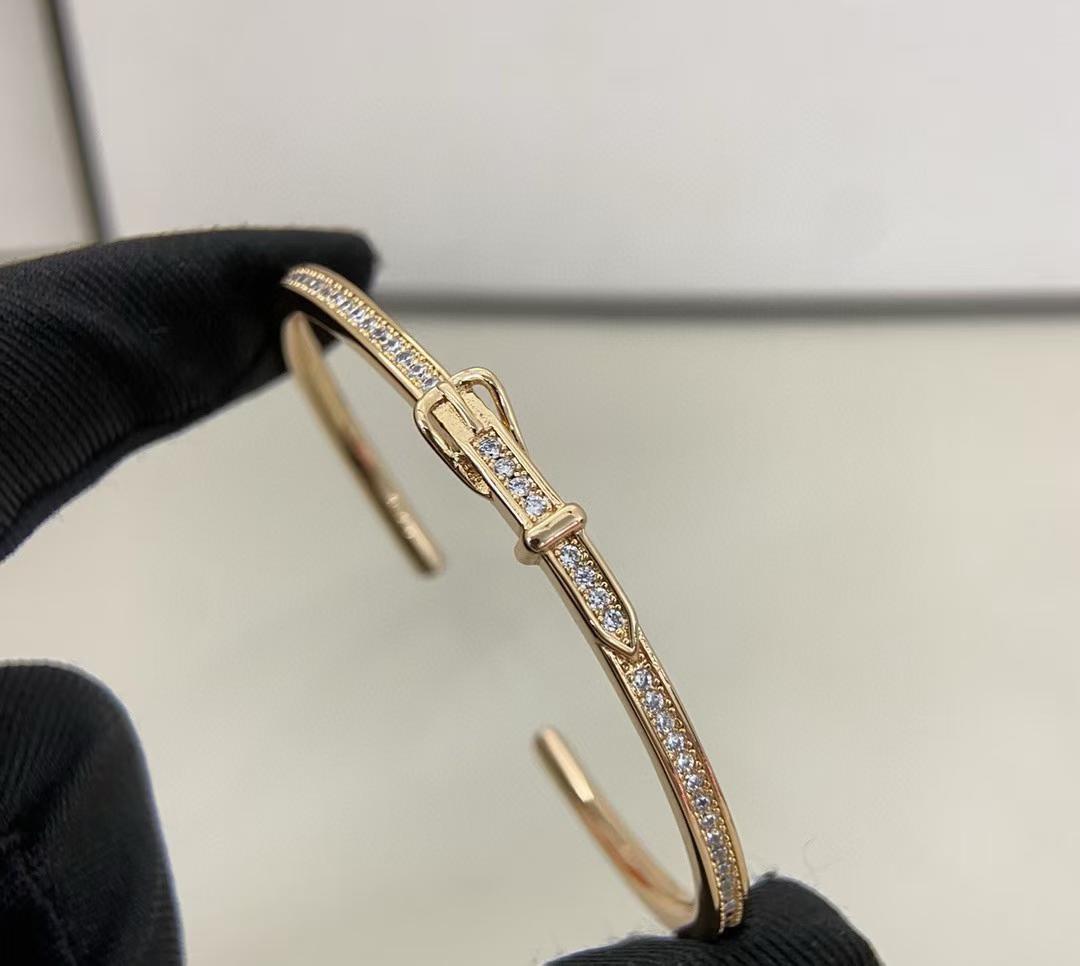 [MIRA] DIAMOND-ENCRUSTED BRACELET THREE COLORS