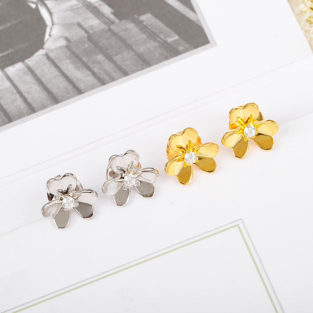 ??MIRA?¡¥FRIVOLE MINI FLOWER EARRINGS