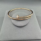 [MIRA] JUSTE BRACELET 2.5MM DIAMONDS NEW