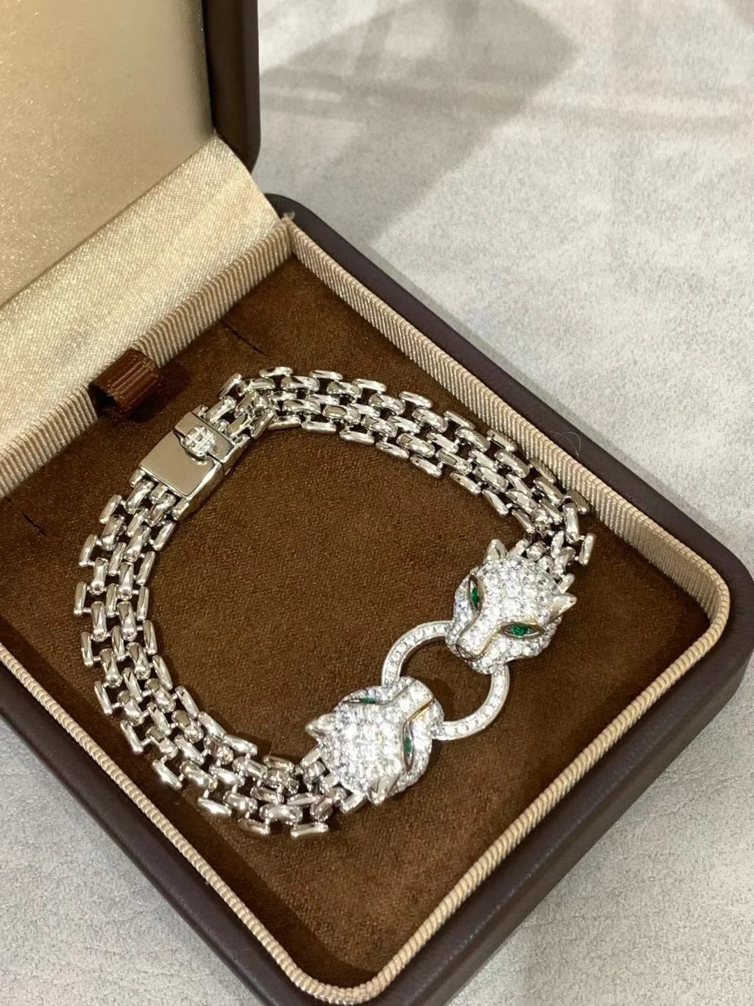 [MIRA] DOUBLE PANTHER BRACELET