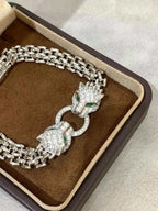 [MIRA] DOUBLE PANTHER BRACELET