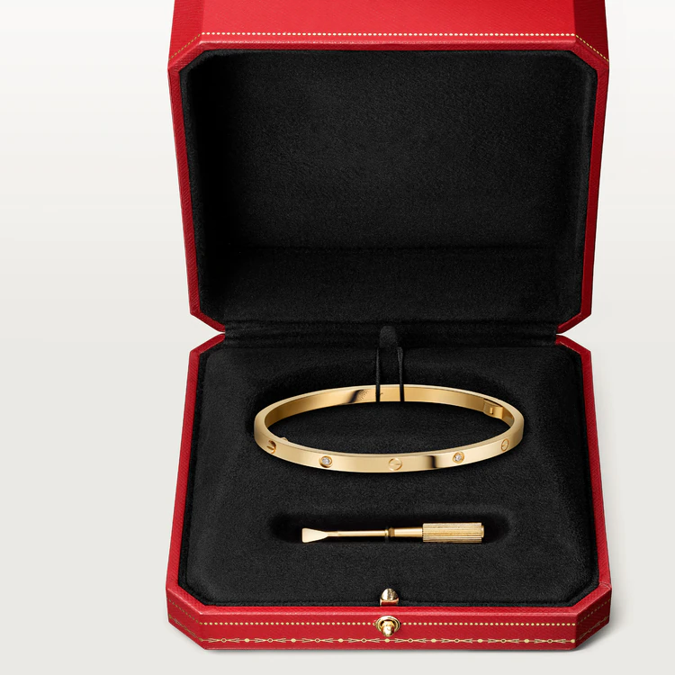 ??MIRA?¡¥LOVE BRACELET 3.65MM 6 DIAMONDS