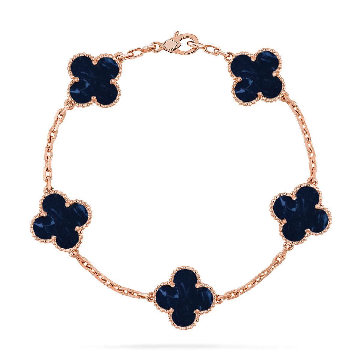 [MIRA]New CLOVER 5 MOTIF PIETERSITE BRACELET COLLECTION