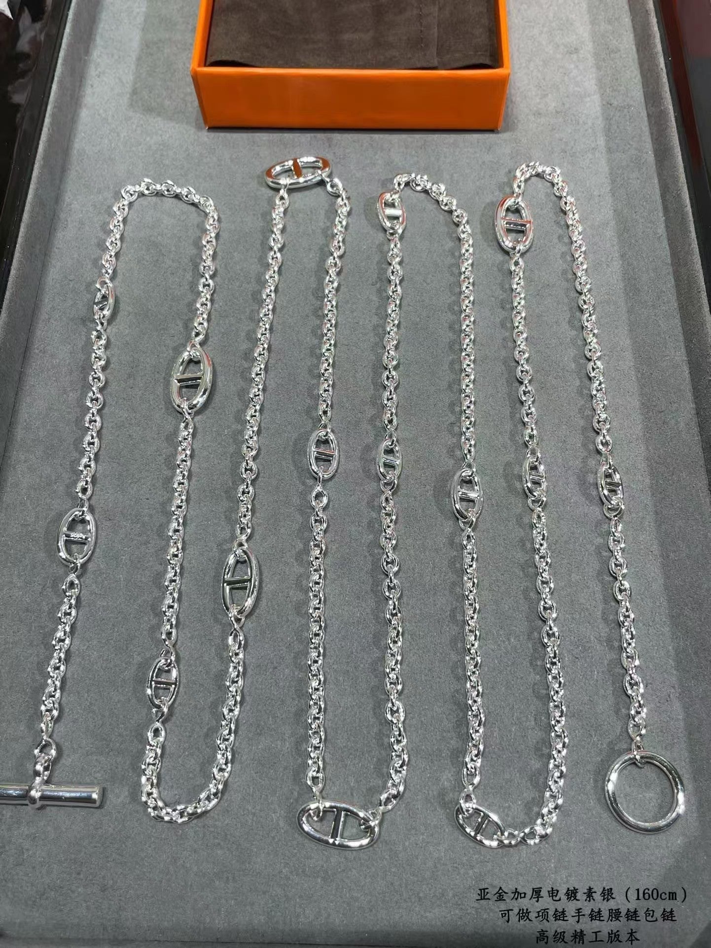 [??MIRA?¡¥]HM Pig Nose Necklace