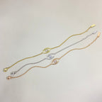 [MIRA]Lucky Eye Pave-Set Diamond Bracelet