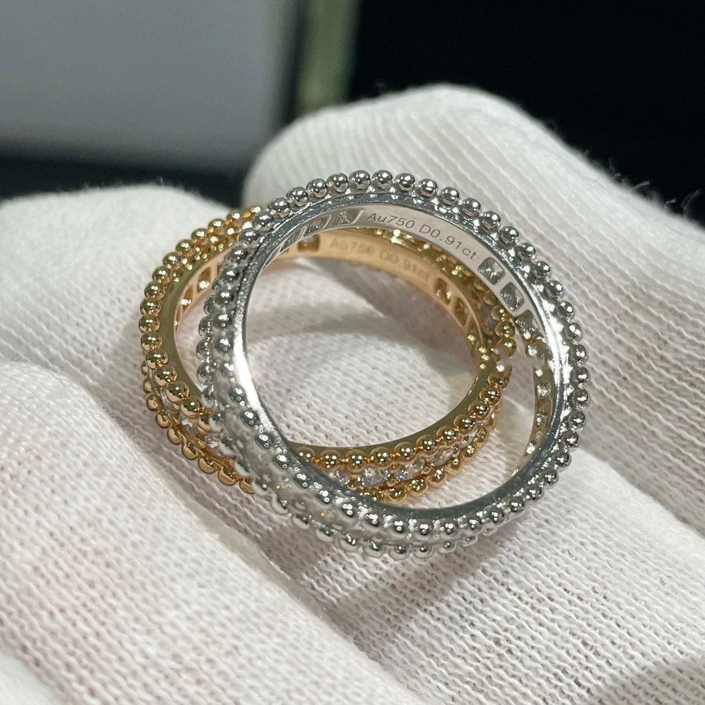 ??MIRA?¡¥PERLEE DIAMOND SILVER RING