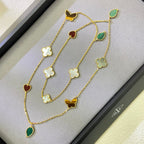 [MIRA] Lucky Alhambra Long Necklace-12 Designs