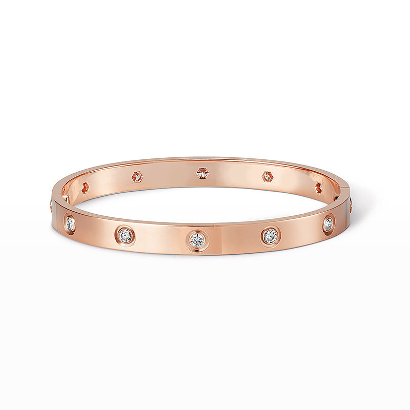 ??MIRA?¡¥LOVE BRACELET 6.1MM 10 DIAMONDS