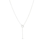 ??MIRA?¡¥FINESSE SILVER DIAMOND NECKLACE