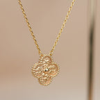 ??MIRA?¡¥CLOVER 15MM  BRONZING NECKLACE