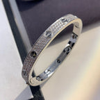 ??MIRA?¡¥LOVE BRACELET 6.1MM DIAMOND-PAVED CERAMIC