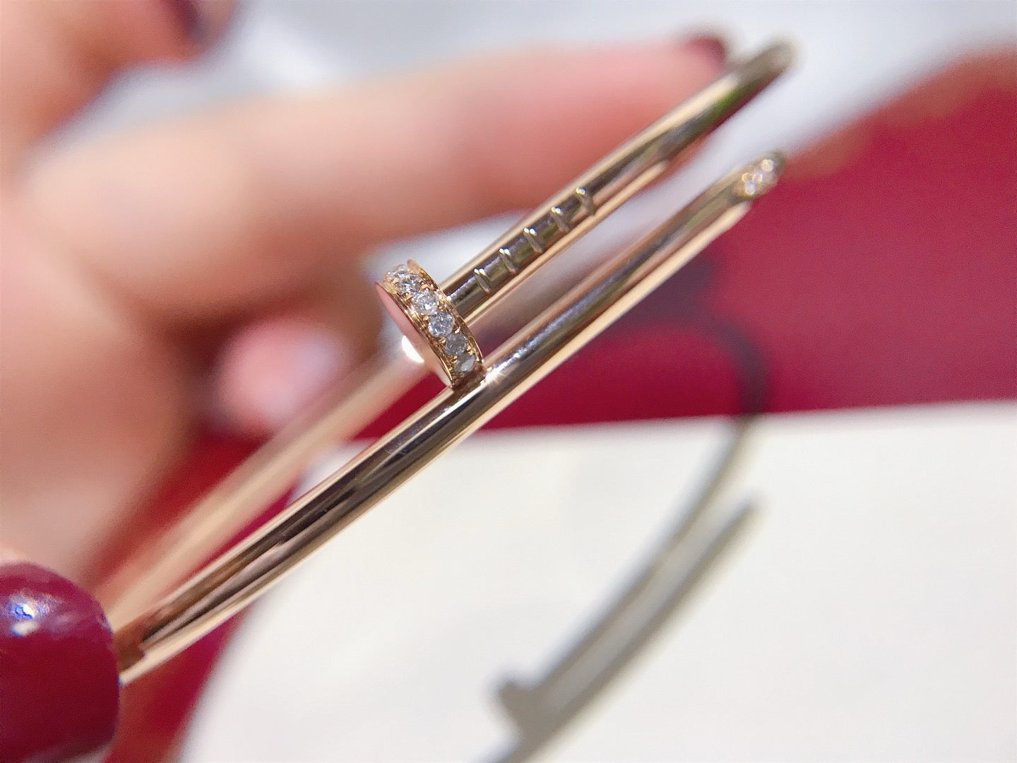 ??MIRA?¡¥JUSTE BRACELET 2.5MM DIAMONDS