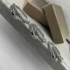 [MIRA] EW OBSIDIAN & DIAMOND SERPENT BRACELET
