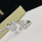 ??MIRA?¡¥BUTTERFLY ALL DIAMOND EARRINGS