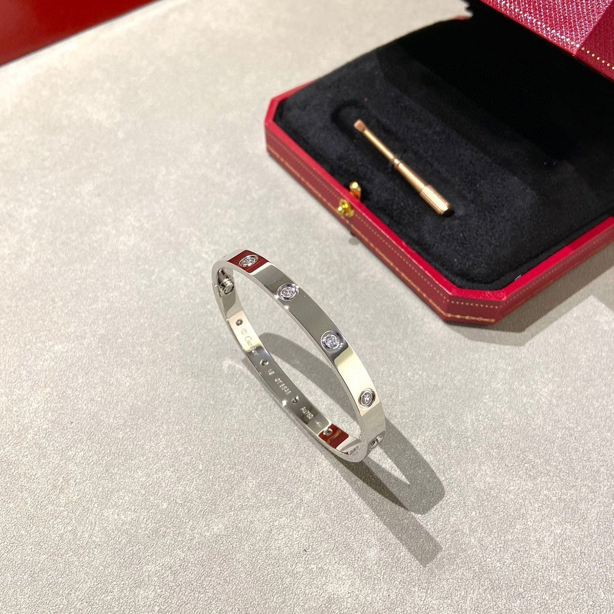 ??MIRA?¡¥LOVE BRACELET 6.1MM 10 DIAMONDS
