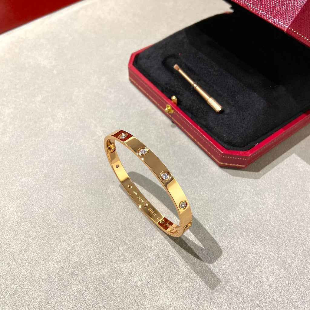 ??MIRA?¡¥LOVE BRACELET 6.1MM 10 DIAMONDS