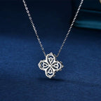 ??MIRA?¡¥LOOP NECKLACE FULL MOTIF DIAMOND 16MM MULTIPLE COLORS