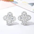 ??MIRA?¡¥LOOP EARRINGS FULL MOTIF DIAMOND 16MM