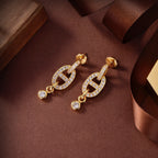 ??MIRA?¡¥HM CHAINE DIAMOND EARRINGS