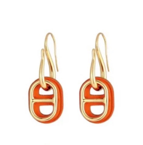 ??MIRA?¡¥HM O'MAILLON GOLD EARRINGS