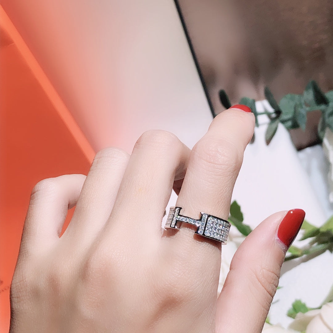 ??MIRA?¡¥H RING FULL DIAMOND