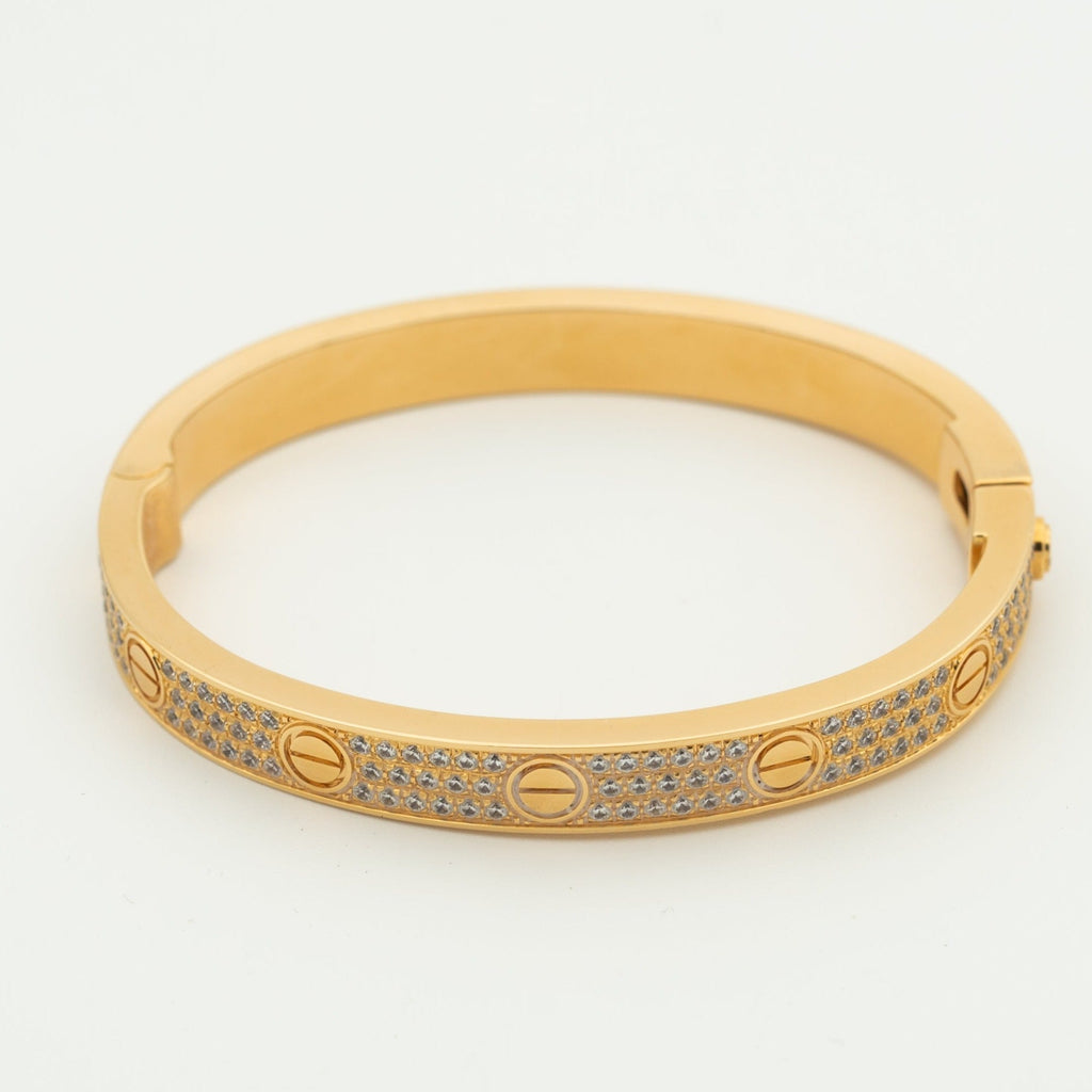 ??MIRA?¡¥LOVE BRACELET 6.1MM DIAMOND-PAVED