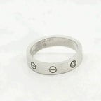 ??MIRA?¡¥LOVE RING 4MM 1 DIAMOND SILVER