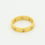 ??MIRA?¡¥LOVE RING 3.6MM 8 DIAMONDS