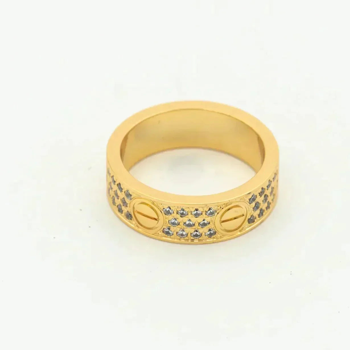 ??MIRA?¡¥LOVE RING 5.5MM DIAMONDS PAVED
