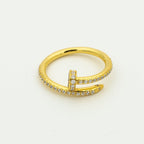??MIRA?¡¥JUSTE RING 1.8MM GOLD DIAMONDS