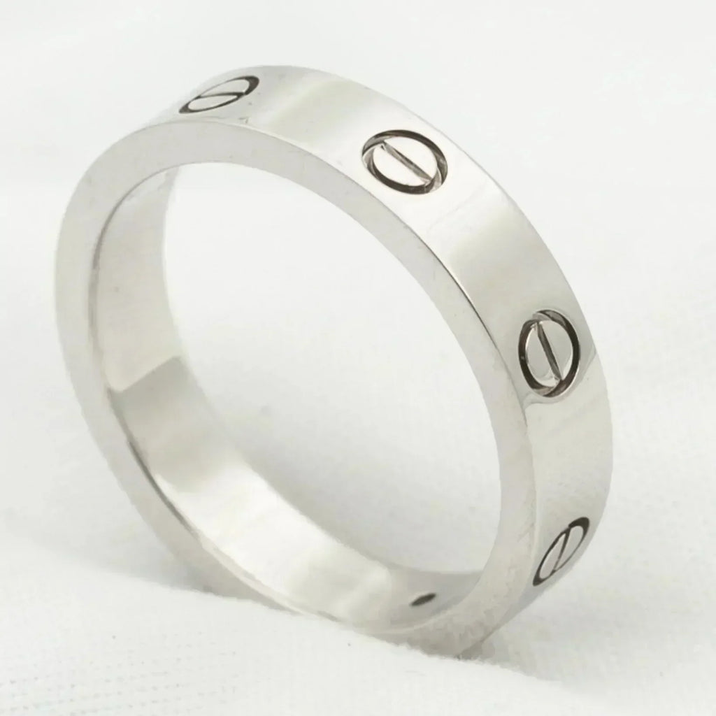 ??MIRA?¡¥LOVE RING 4MM 1 DIAMOND SILVER